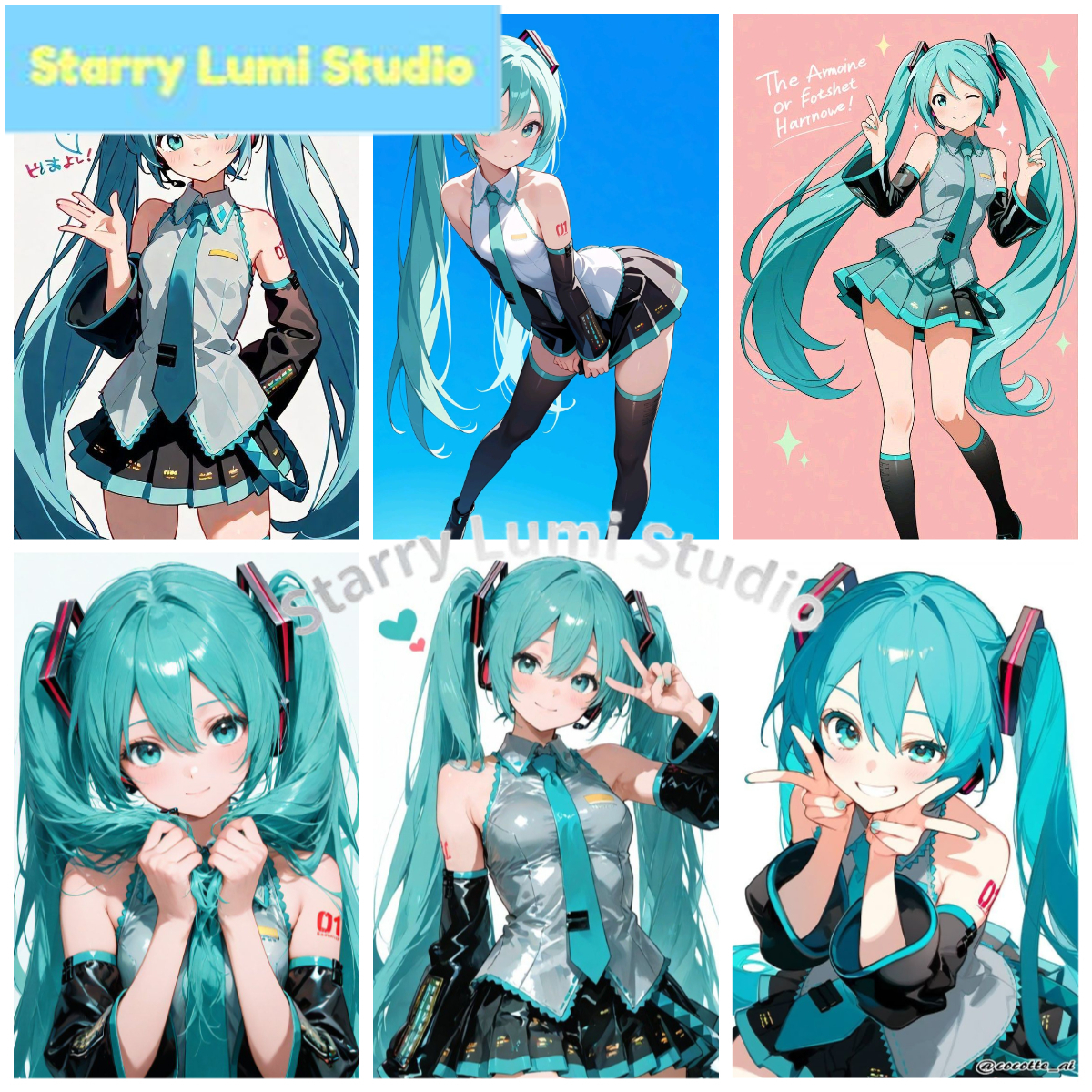 Resin Art For Beginner - Hatsune Miku Diamond painting Art Kit
