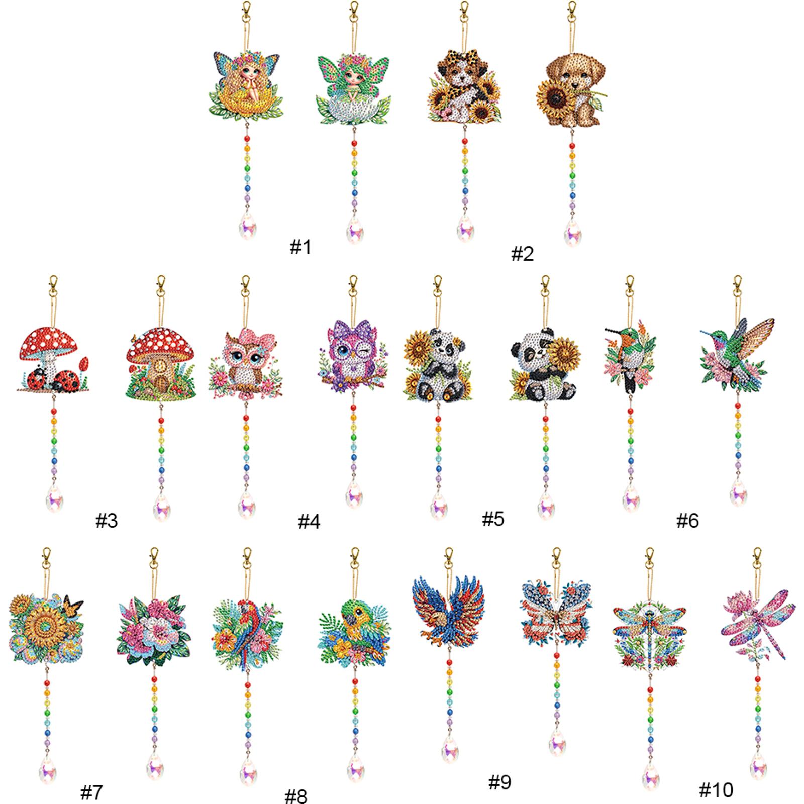 Resin Art Kits For Adults - 2Pcs Diamond Wind Chimes Kit Art