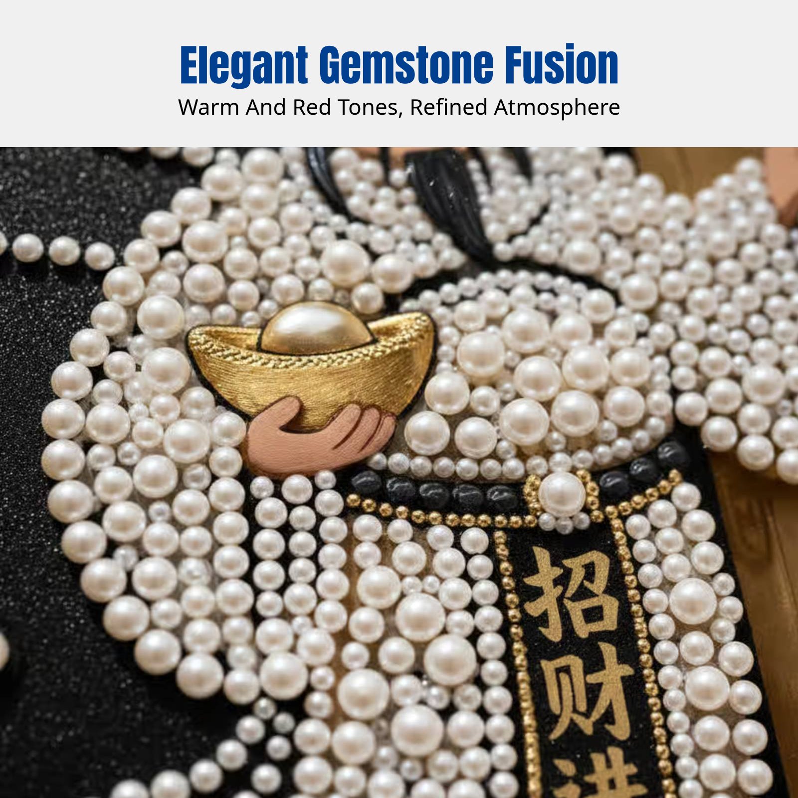 Resin Art Gift For Wedding - Festive Bead Painting, DIY Handmade Art,