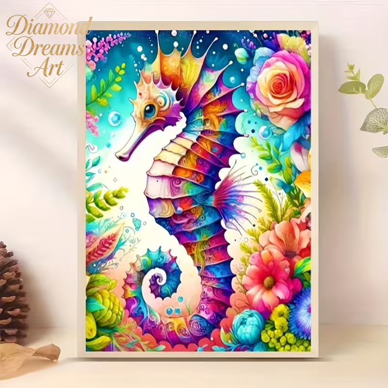 Resin Art For Beginner - Frameless,5D DIY Diamond Painting Set -