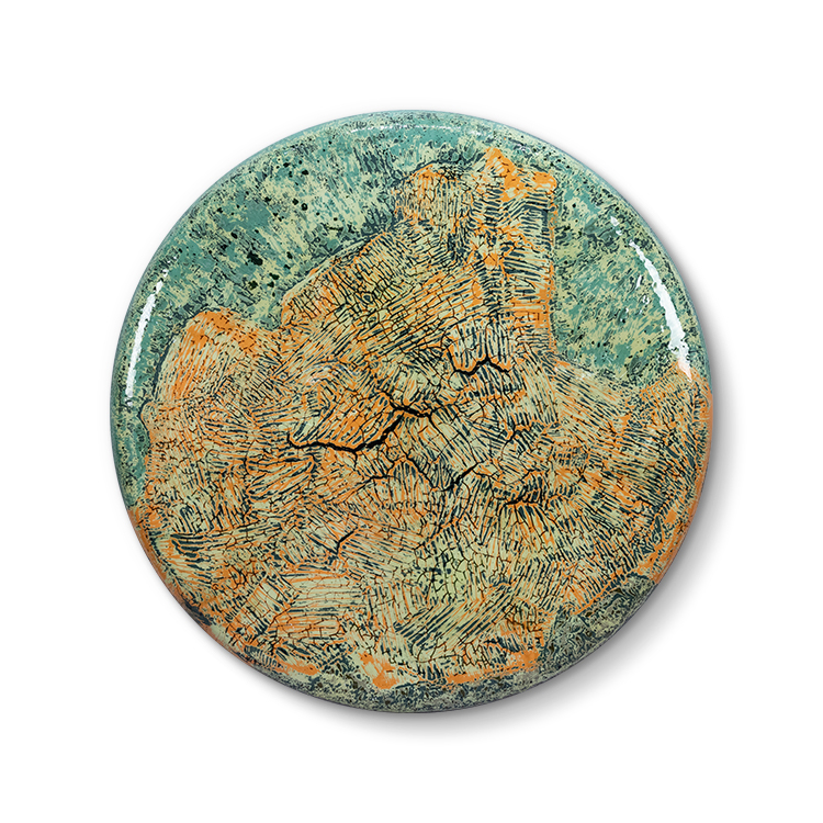 Resin Art On Wood - Modern Large Abstract Style Handmade Textured