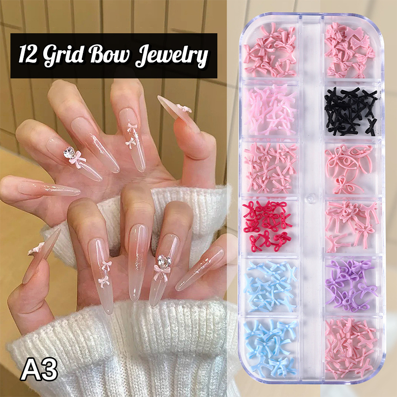 [12Grid] Multiple Color Bowkno - Resin Art Earrings avaliação e preço