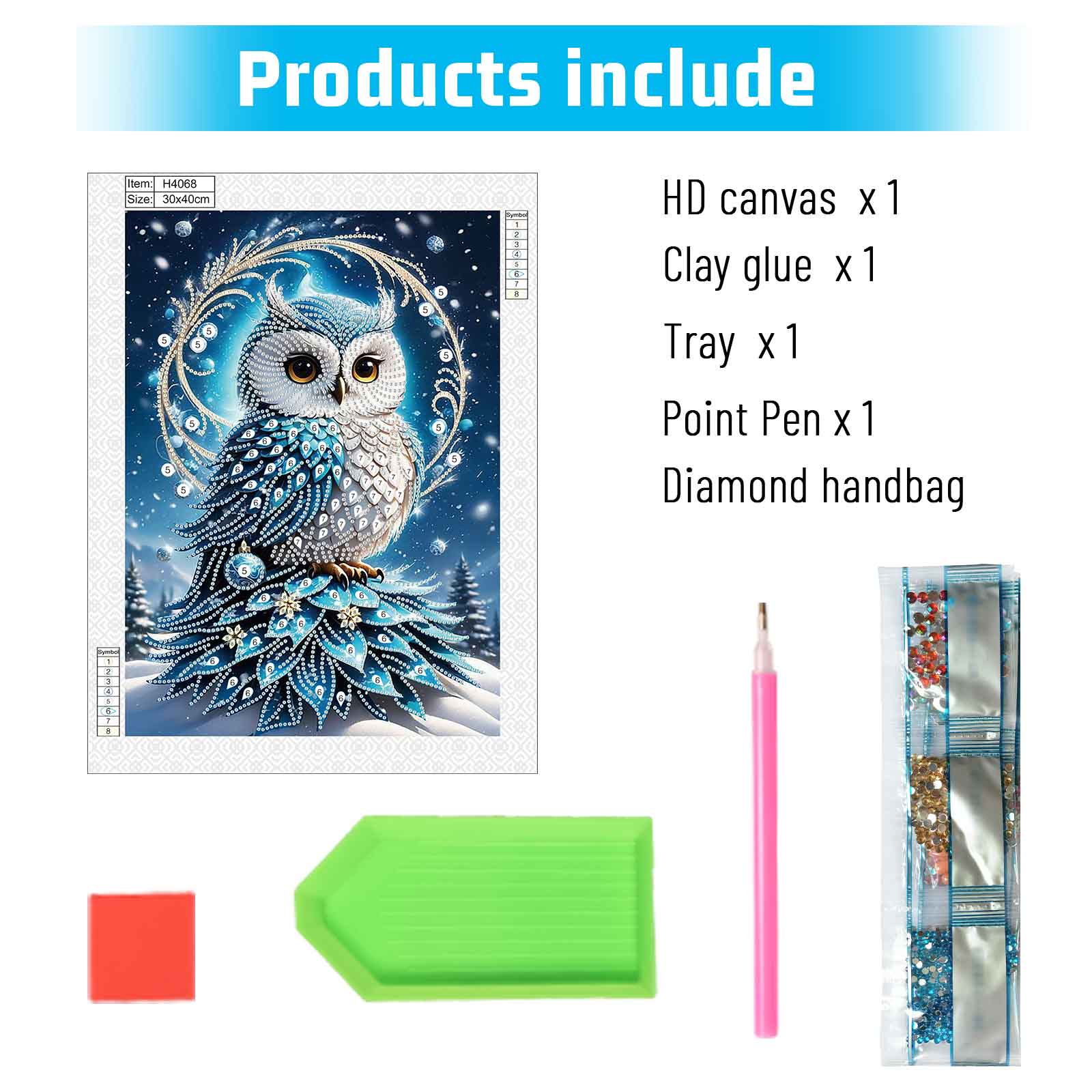 Frameless,Special Shape Diamon - Resin Art Kits For Adults avaliação e preço