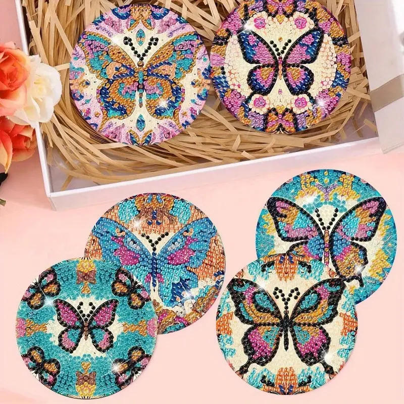 8 pieces of diamond art painti - Resin Art For Beginner avaliação e preço