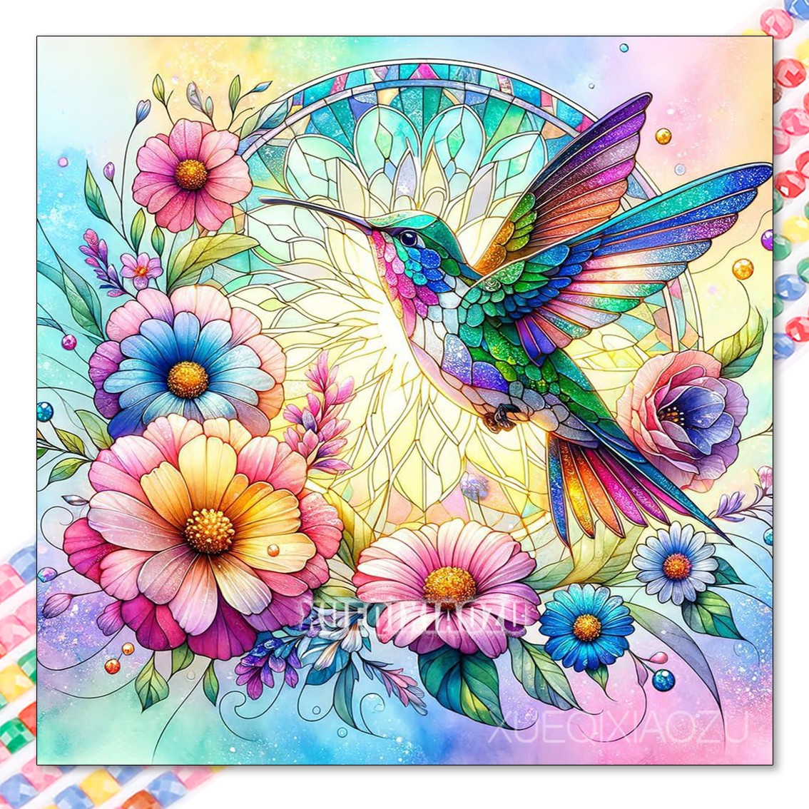 5D Diamond Painting Set Dragon - Resin Art Wallpaper avaliação e preço