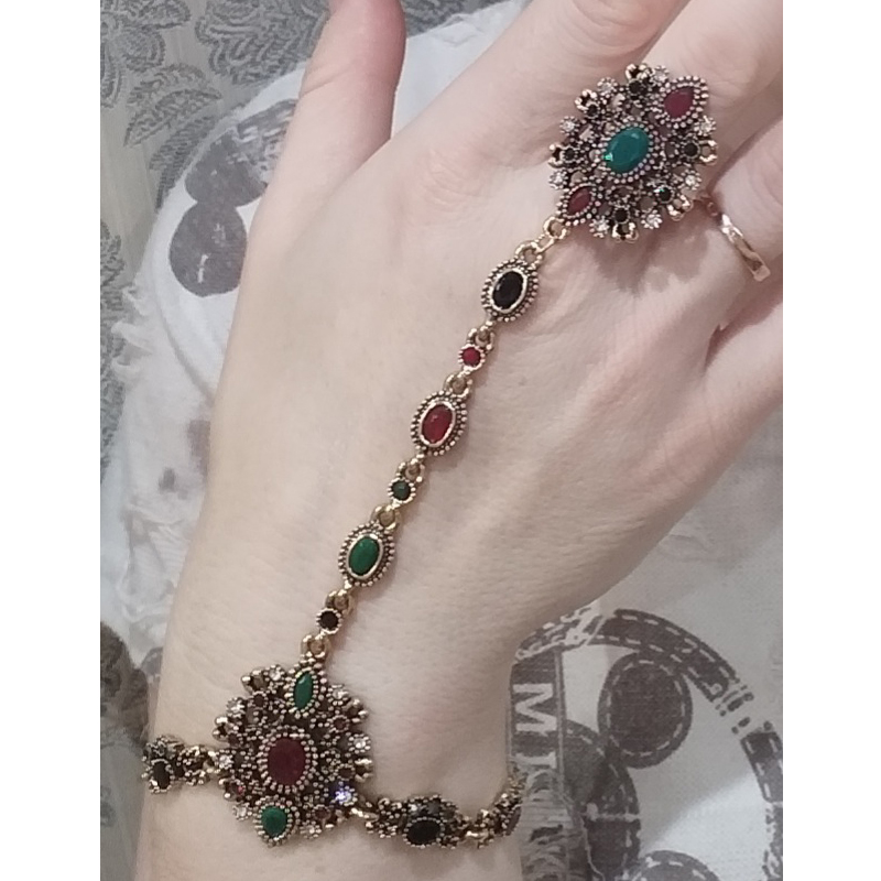 Kinel Unique Bracelet link Rin - Resin Art Ring avaliação e preço