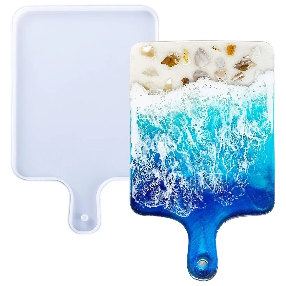 Resin silicone tray molds, epo - Resin Art Template avaliação e preço
