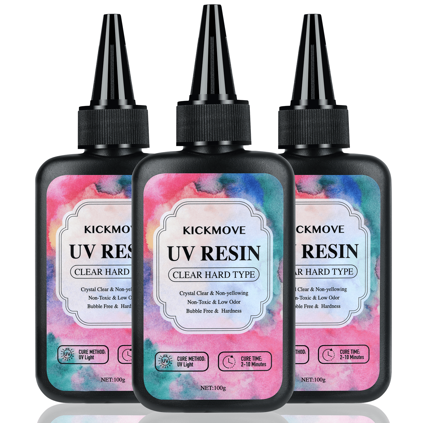 300g UV Resin Clear,Hard,Upgra - Resin Art Liquid avaliação e preço