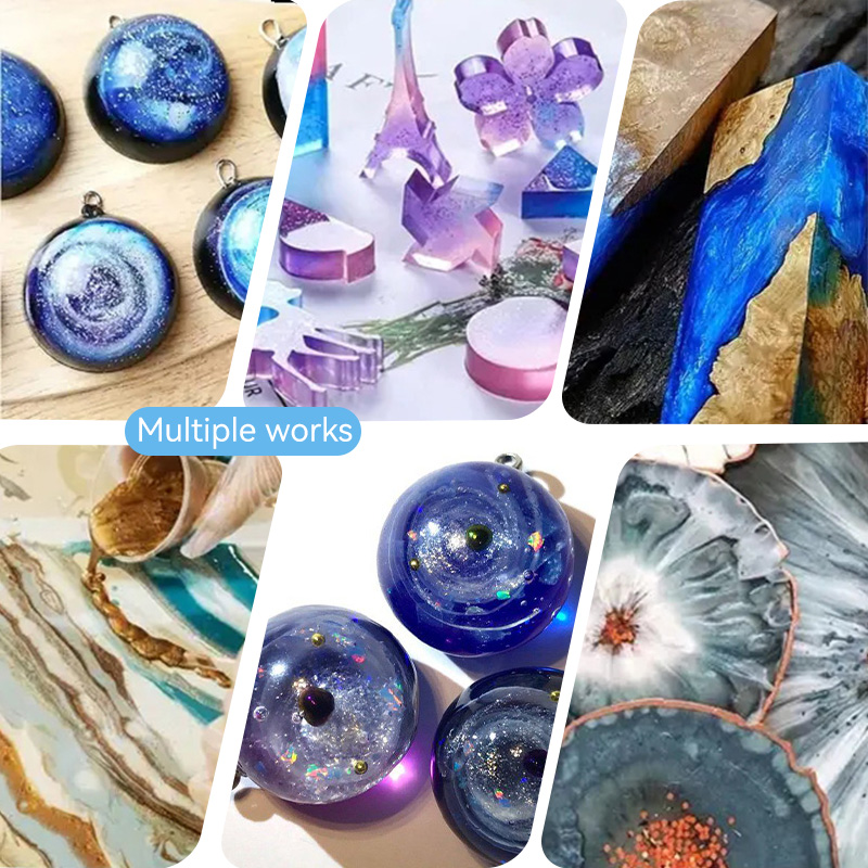 Starry Sky Epoxy Resin Pigment - Resin Art Liquid avaliação e preço