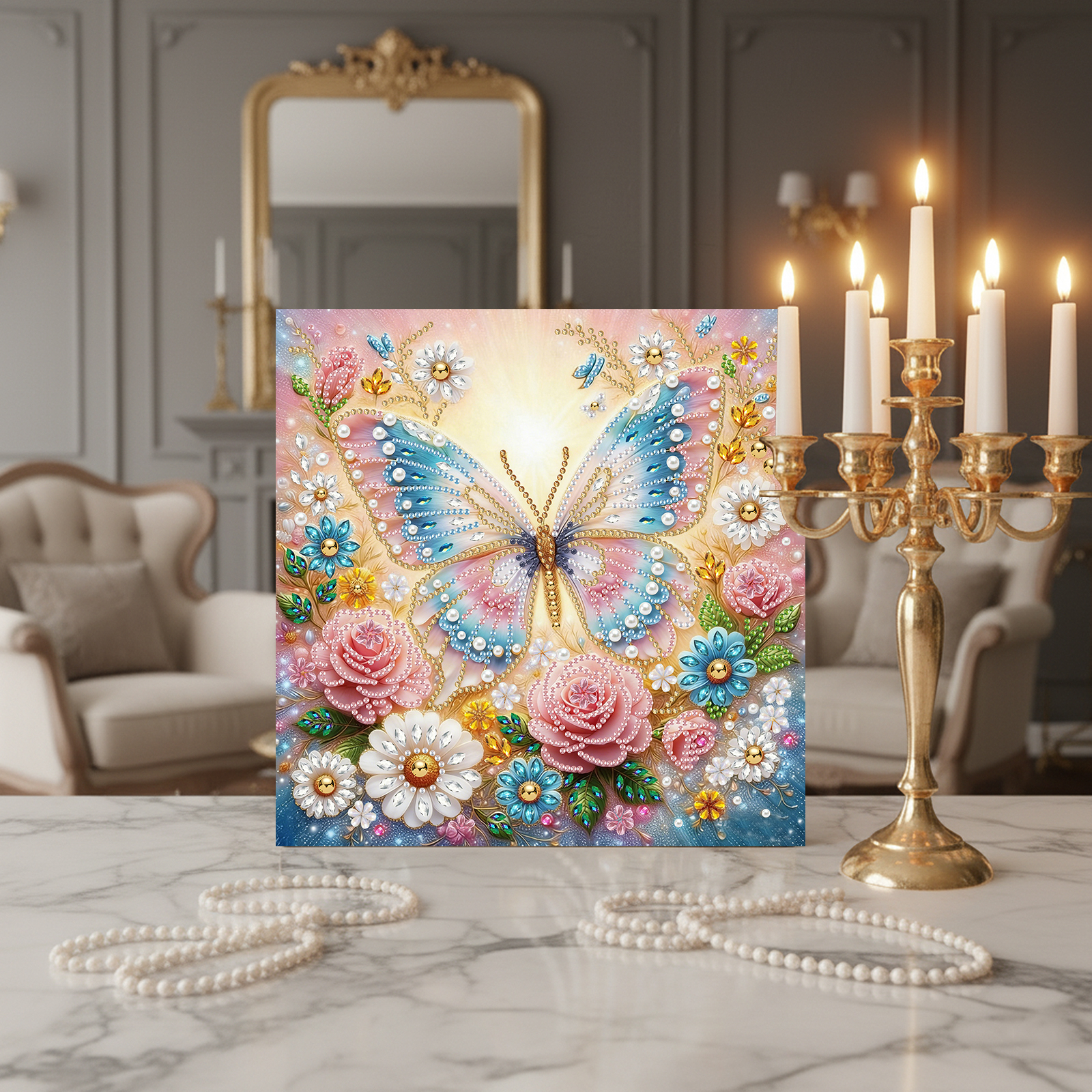 Diamond Dots Pearl Gem Paintin - Resin Art For Beginner avaliação e preço