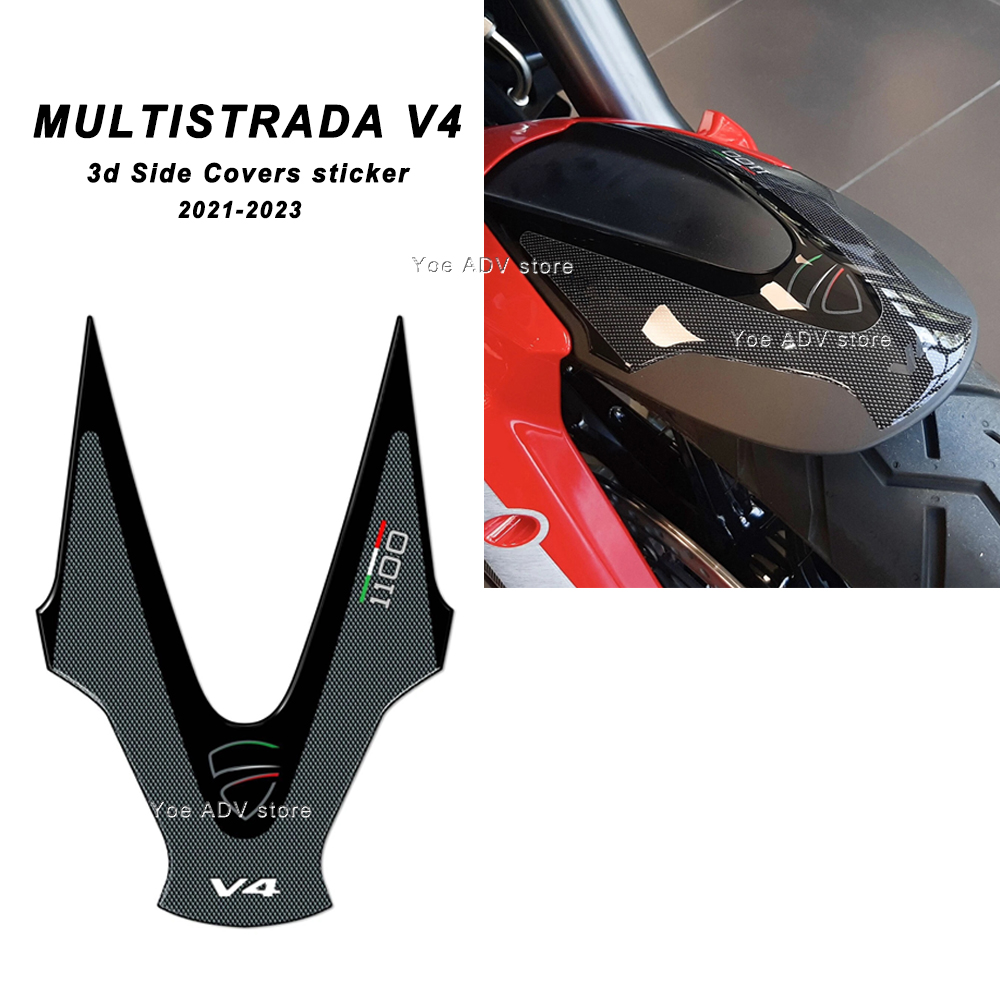 For MULTISTRADA V4 2021-2023 2 - Resin Art Sticker avaliação e preço