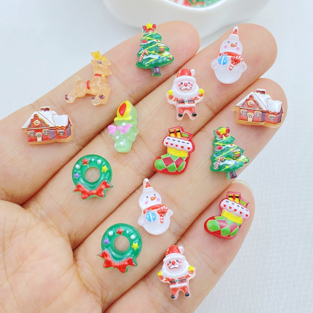 50 cute Cartoon Christmas tree - Resin Art Template avaliação e preço