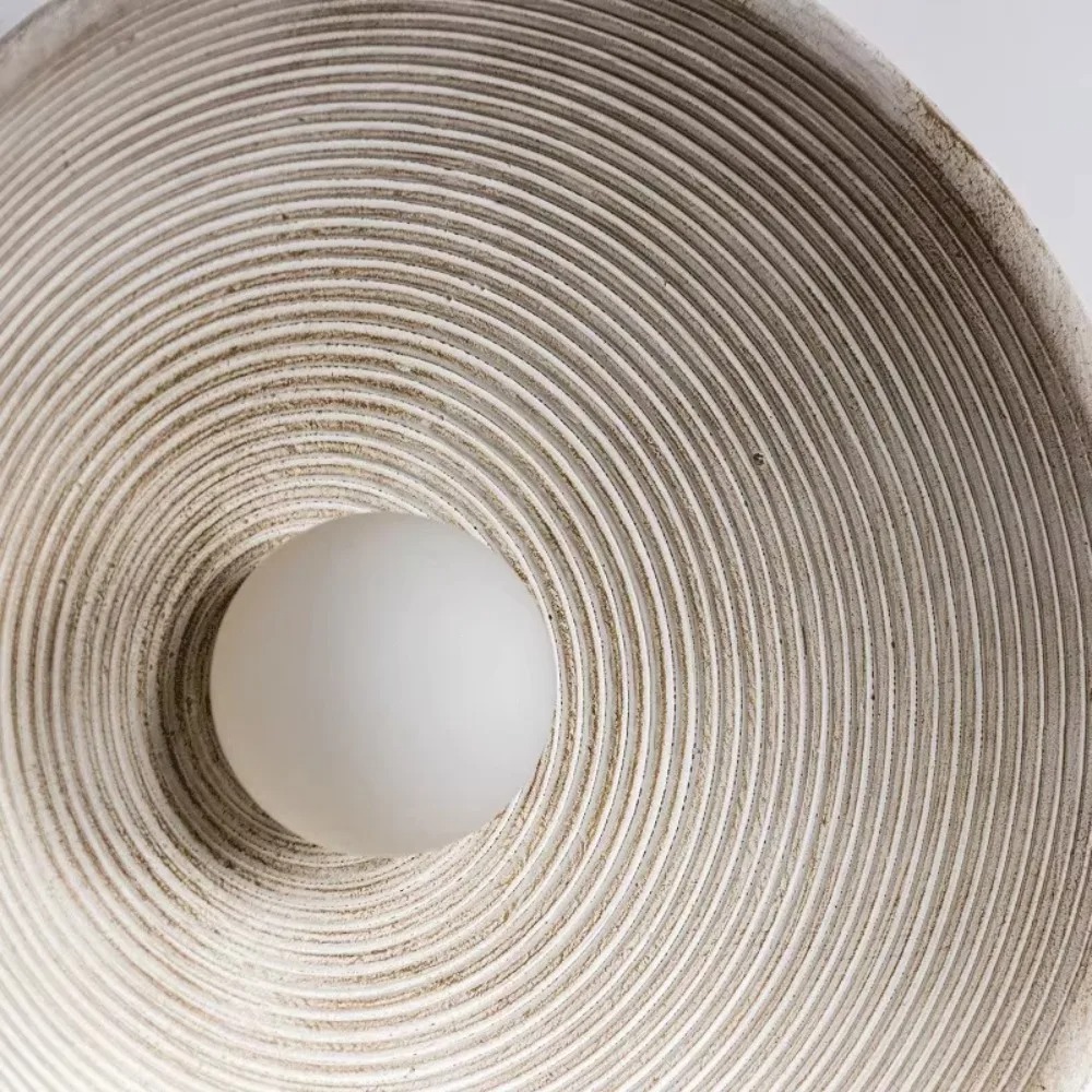 JOYON Wabi Sabi Round Wall Lam - Resin Art On Wood avaliação e preço