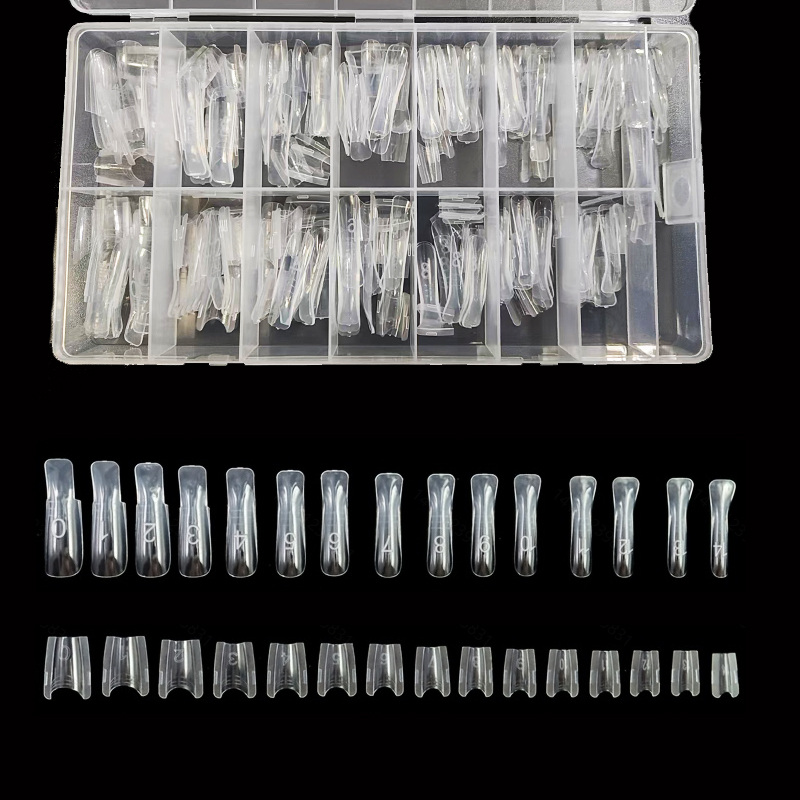 240 Pieces of Dual-Form Nail F - Resin Art Template avaliação e preço