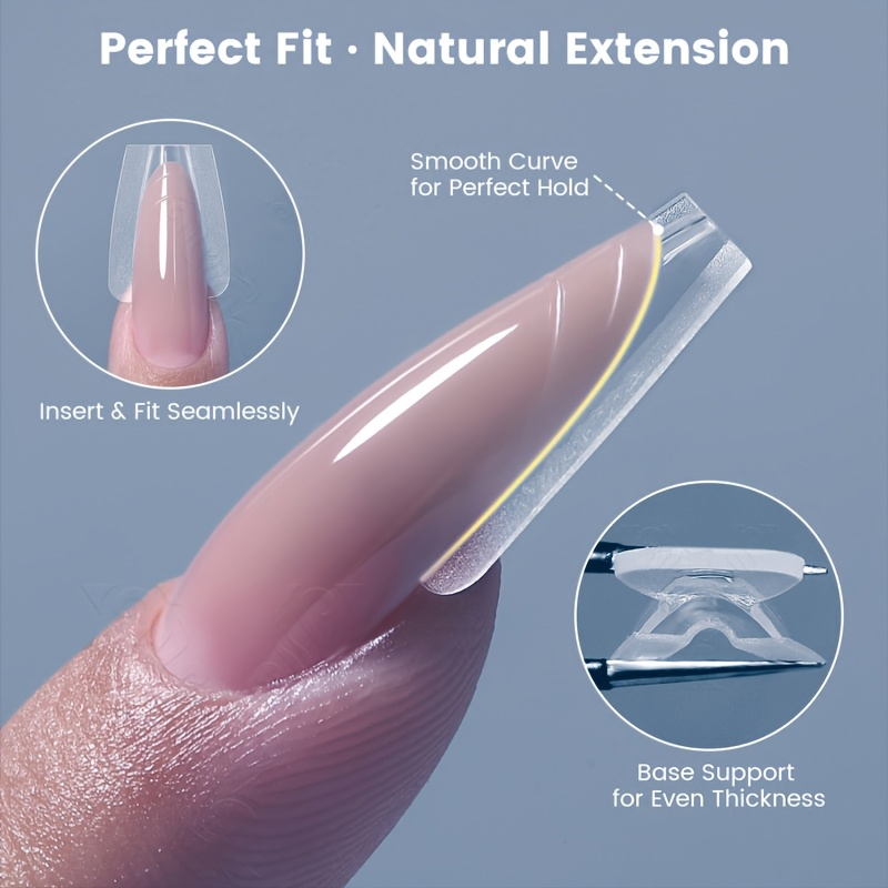 240 Pieces of Dual-Form Nail F - Resin Art Template avaliação e preço