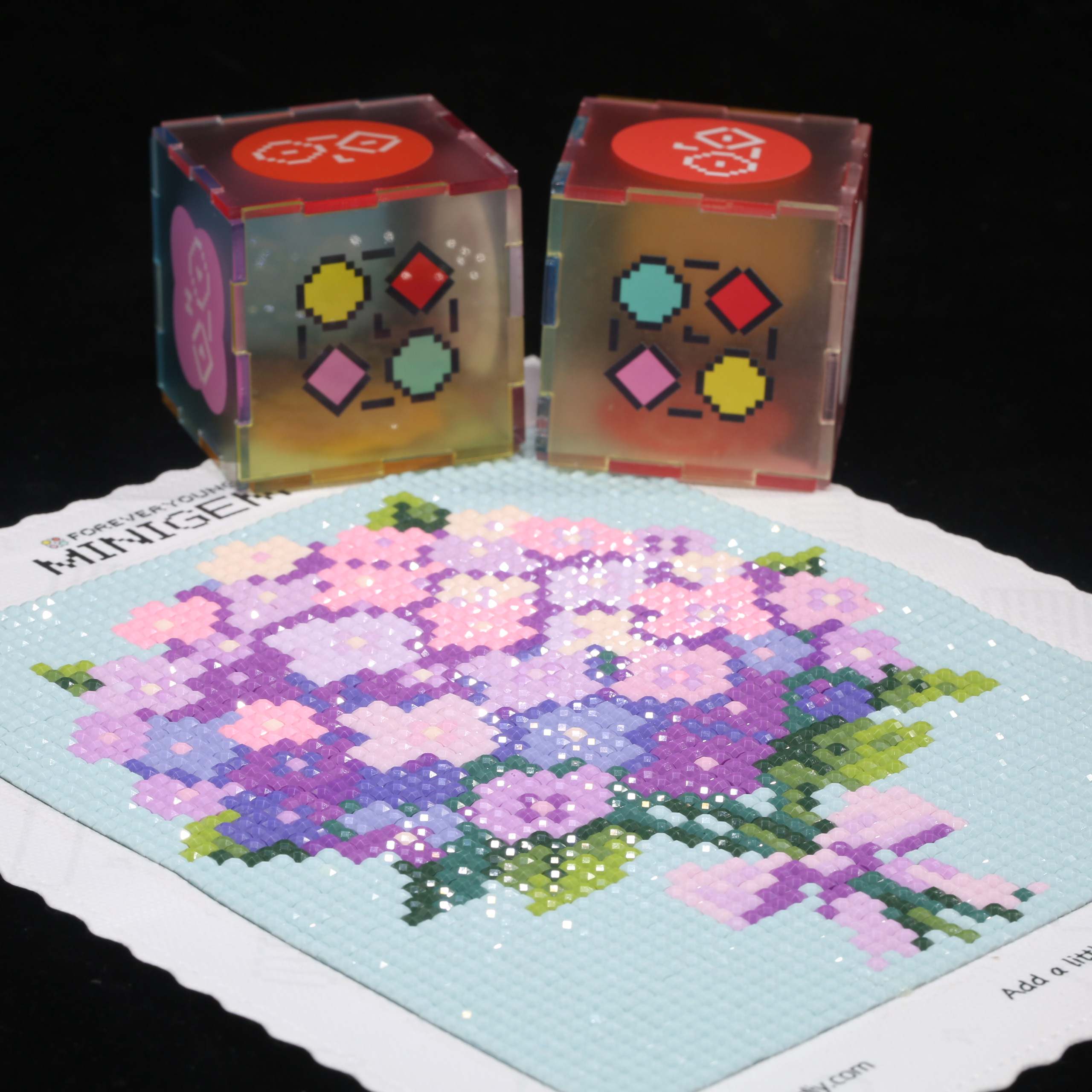 Minigem® Purple Hydrangea 5D D - Resin Art For Beginner avaliação e preço
