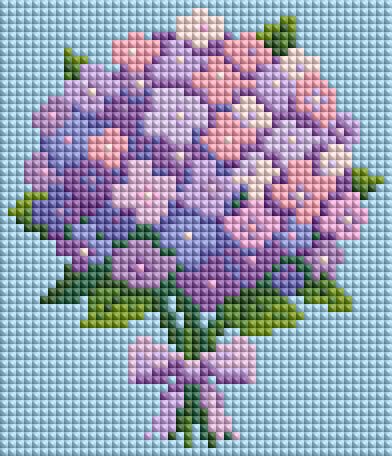 Minigem® Purple Hydrangea 5D D - Resin Art For Beginner avaliação e preço
