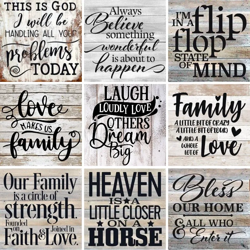 Diamond Painting Family Quotes - Resin Art Quotes avaliação e preço