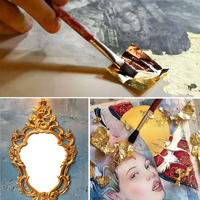 20 Pcs Gold Leaf Sheets: Versa - Resin Art Gift For Wedding avaliação e preço