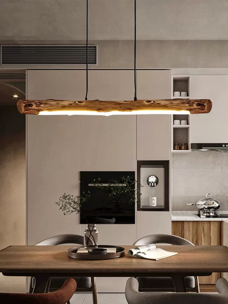 LED Wood Pendant Lights Resin  - Resin Art On Wood avaliação e preço