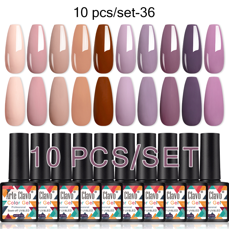Arte Clavo 10Pcs Gel Nail Poli - Resin Art All avaliação e preço