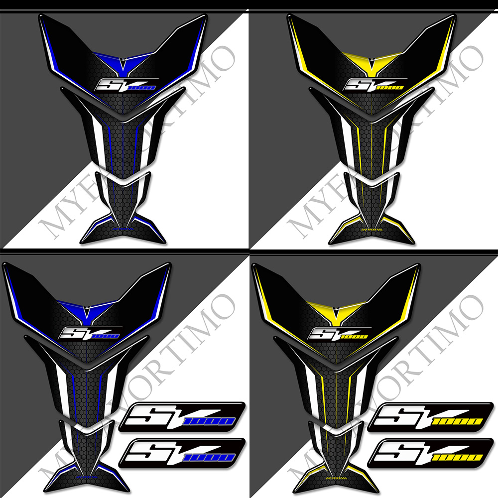 SV1000 Motorcycle Tank Pad Fue - Resin Art Sticker avaliação e preço