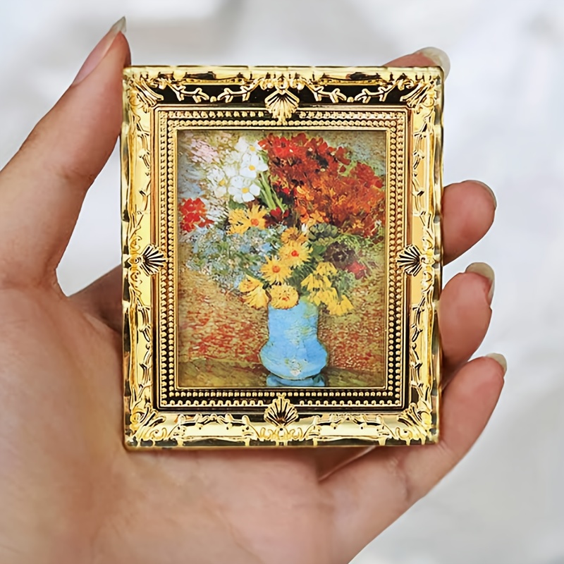 1Pcs miniature simulation oil  - Resin Art Frame avaliação e preço