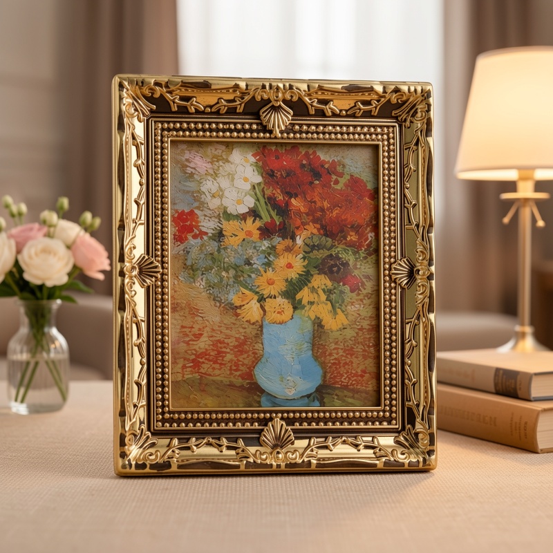 1Pcs miniature simulation oil  - Resin Art Frame avaliação e preço