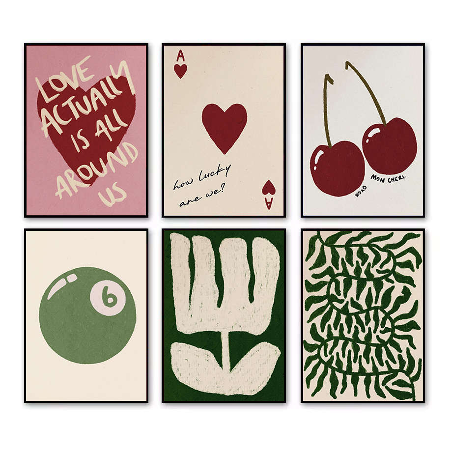Retro Feeling Lucky Poster Che - Resin Art Quotes avaliação e preço