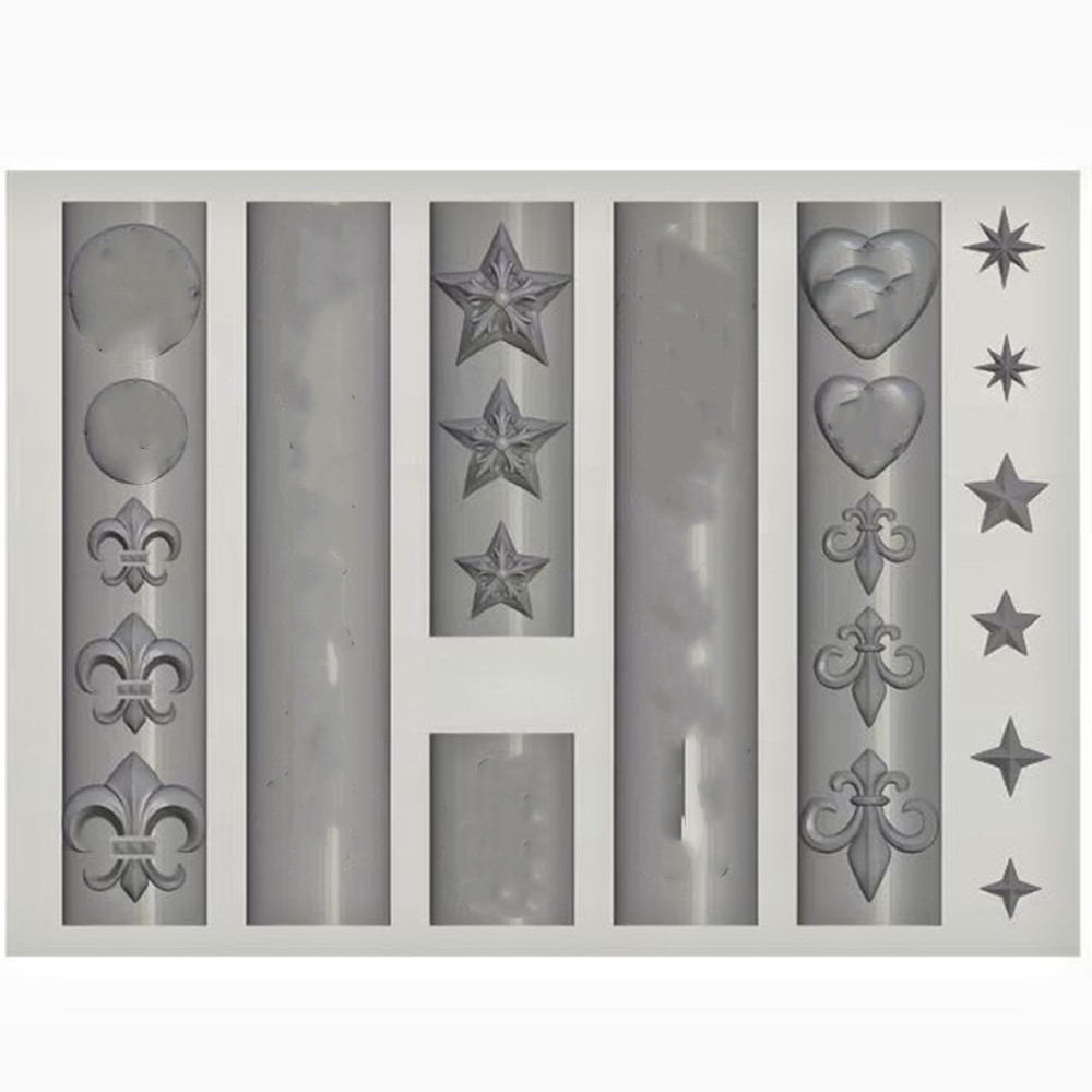 Christmas 3D Silicone Mold for - Resin Art Template avaliação e preço