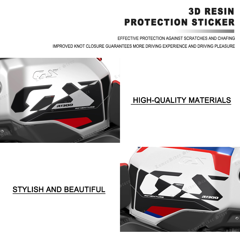 For BMW R 1300 GS ADV R1300GS  - Resin Art Sticker avaliação e preço