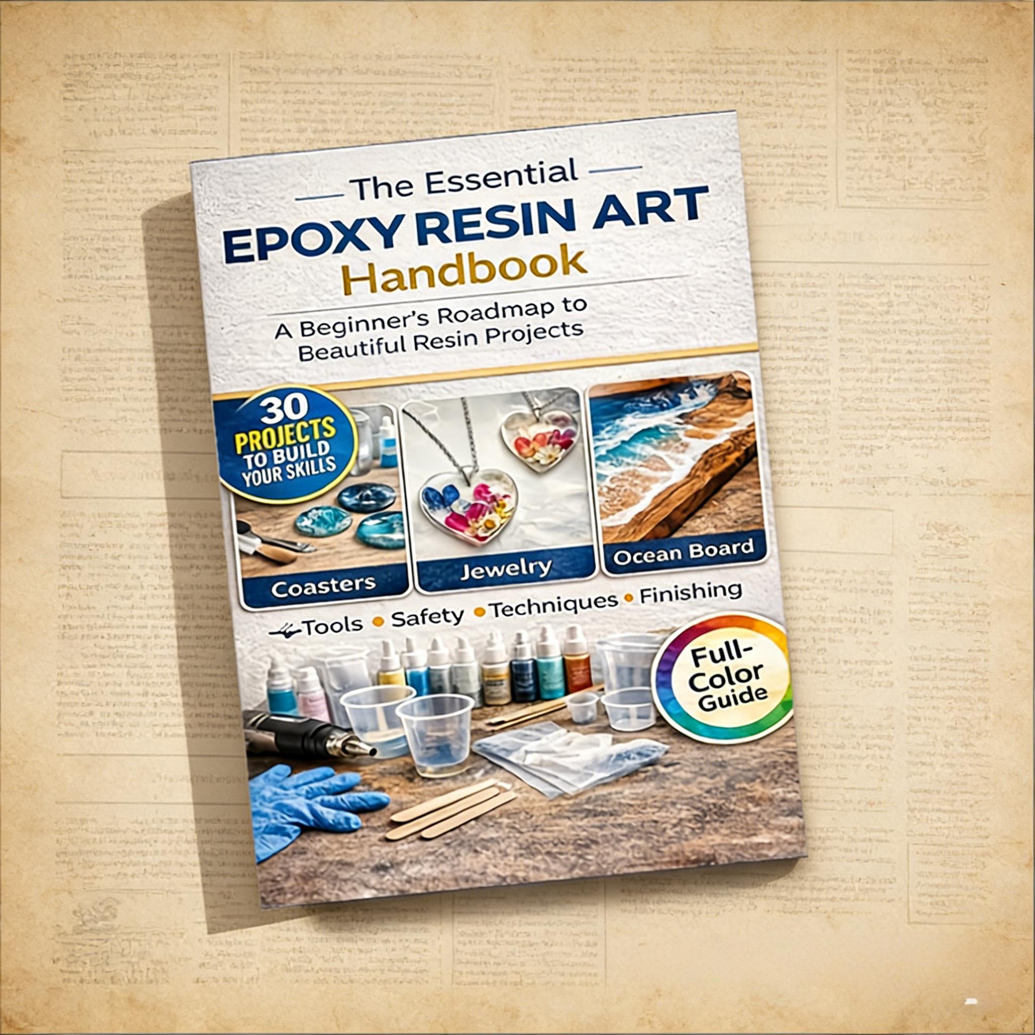 A Beginner'S Guide to Epoxy Re - Resin Art All avaliação e preço