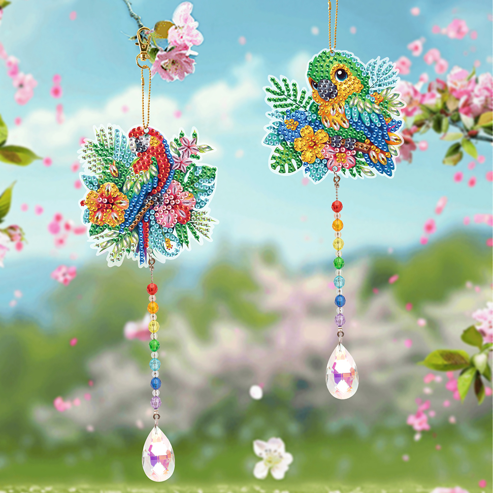 2Pcs Diamond Wind Chimes Kit A - Resin Art Kits For Adults avaliação e preço