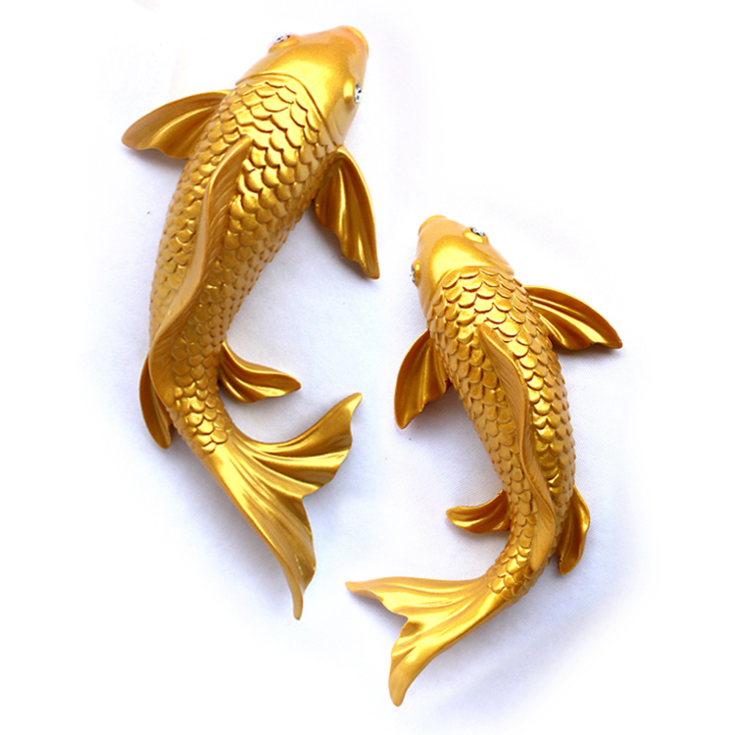 Lucky Koi Fish 3D Wall Decor,  - Resin Art Sticker avaliação e preço