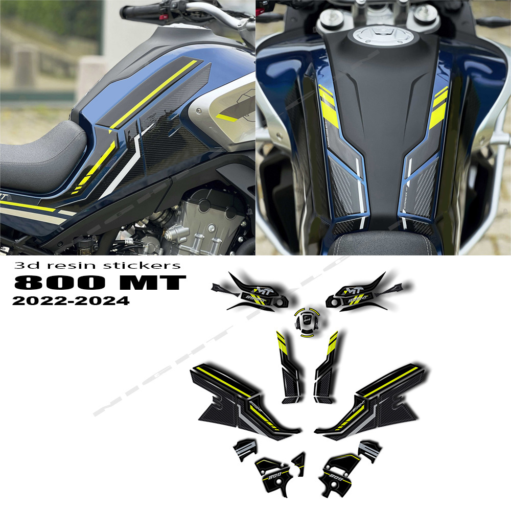 For CF Moto 800MT 800 MT 3D Ge - Resin Art Sticker avaliação e preço