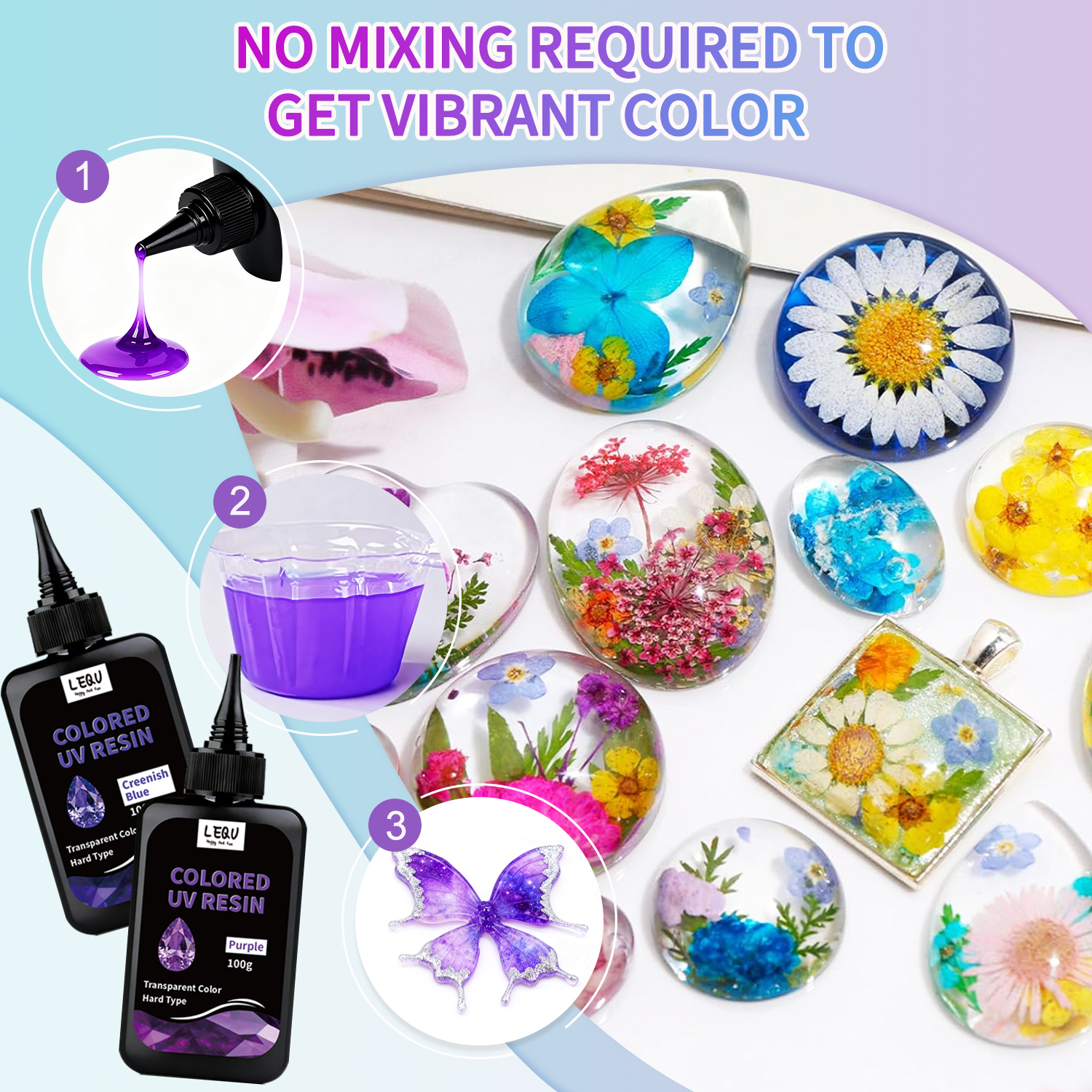 UV Resin, 12-Color Transparent - Resin Art Liquid avaliação e preço