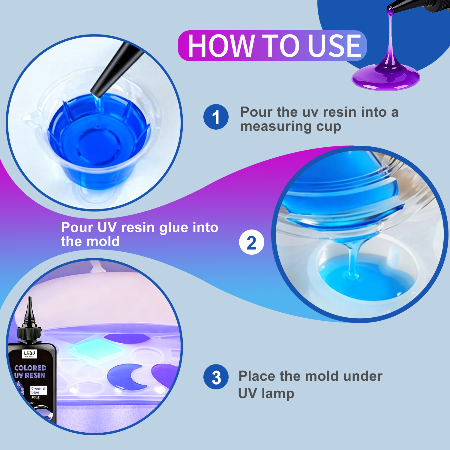 UV Resin, 12-Color Transparent - Resin Art Liquid avaliação e preço