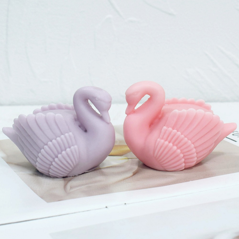 White Swan Silicone Candle Mou - Resin Art Gift For Wedding avaliação e preço