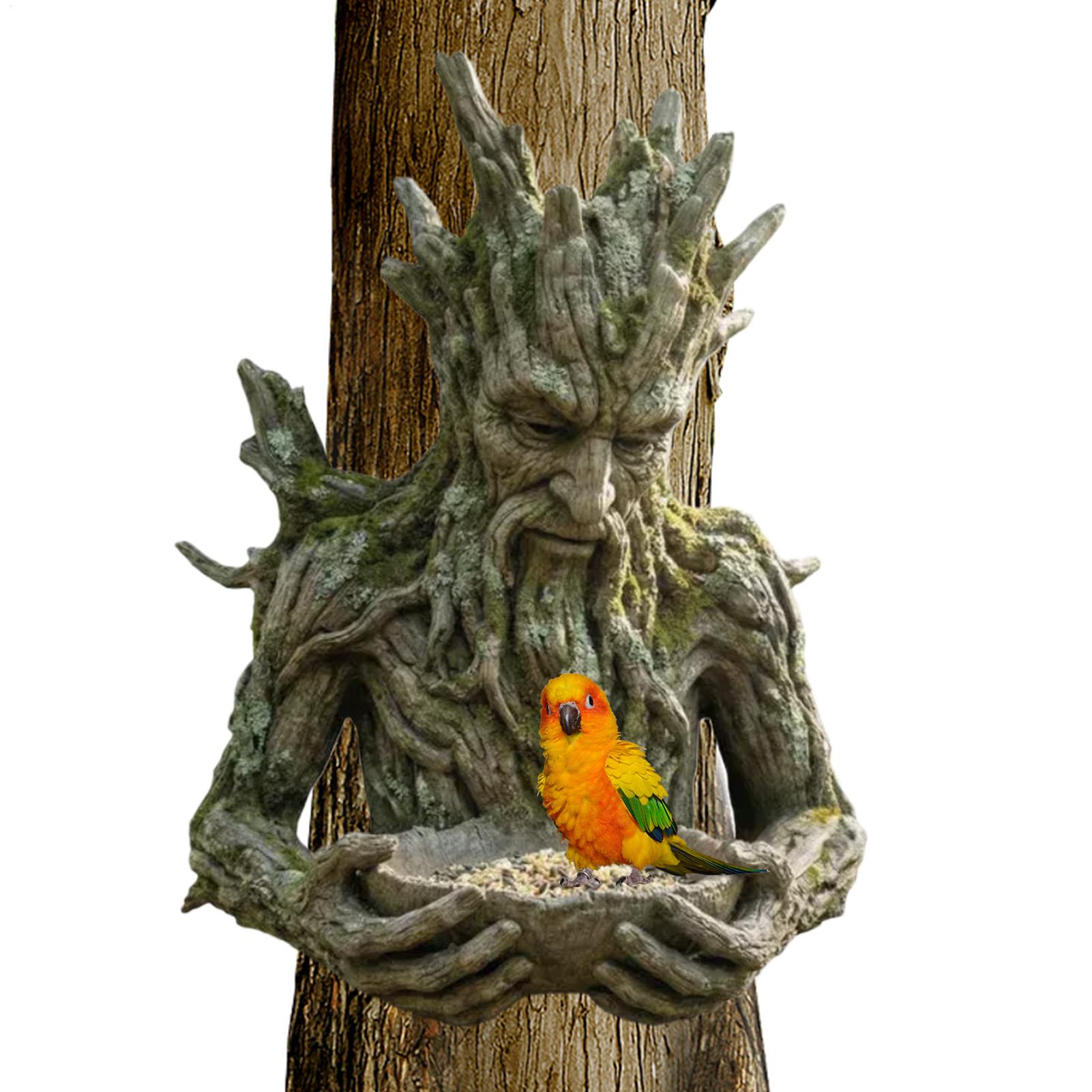 Mounted on Tree Bird Feeder We - Resin Art On Wood avaliação e preço