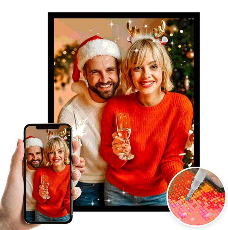 Personalized Photo 5D DIY Diam - Resin Art Kits For Adults avaliação e preço