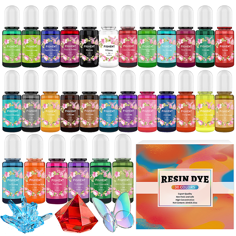 DIY Epoxy Resin Pigment Kit Ca - Resin Art Liquid avaliação e preço