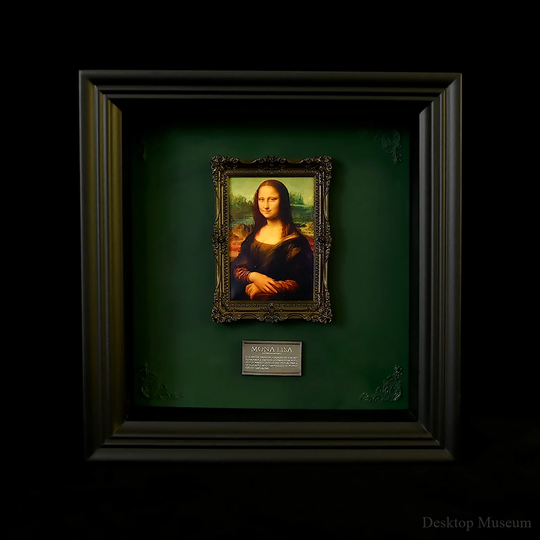 Desktop decorative resin figur - Resin Art Frame avaliação e preço