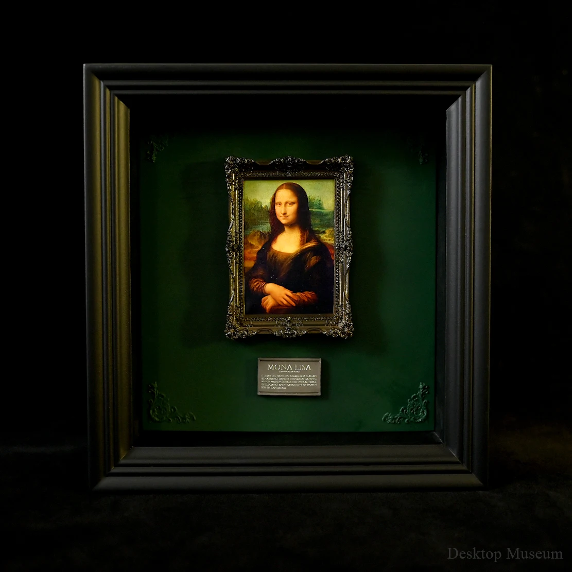 Desktop decorative resin figur - Resin Art Frame avaliação e preço
