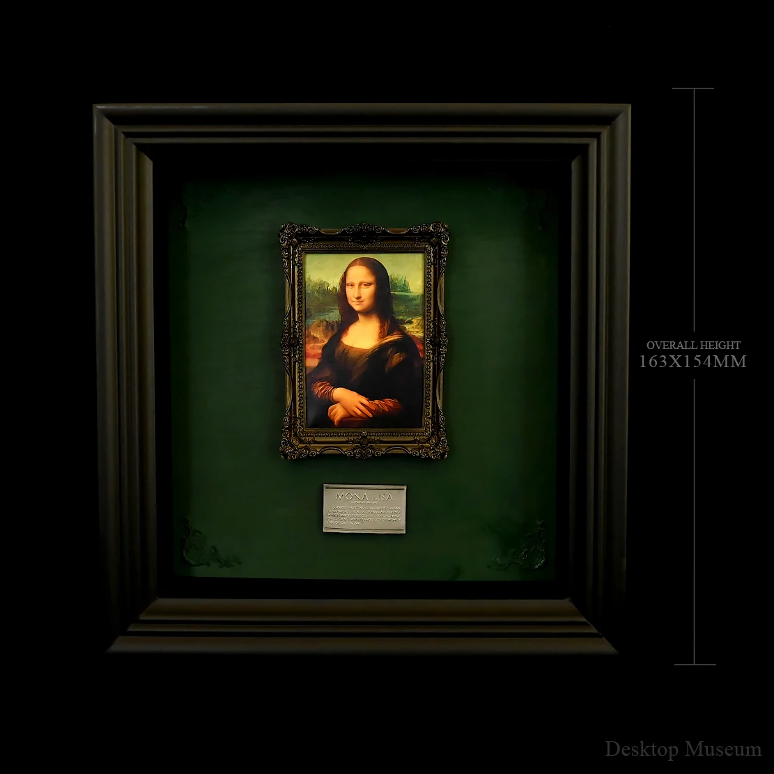 Desktop decorative resin figur - Resin Art Frame avaliação e preço