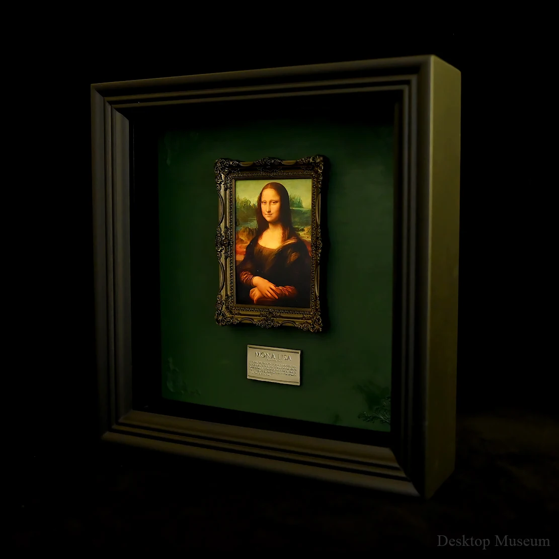 Desktop decorative resin figur - Resin Art Frame avaliação e preço