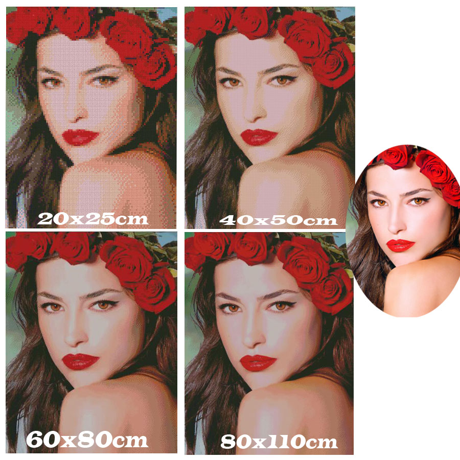 5D Diamond Embroidery Picture  - Resin Art Kits For Adults avaliação e preço