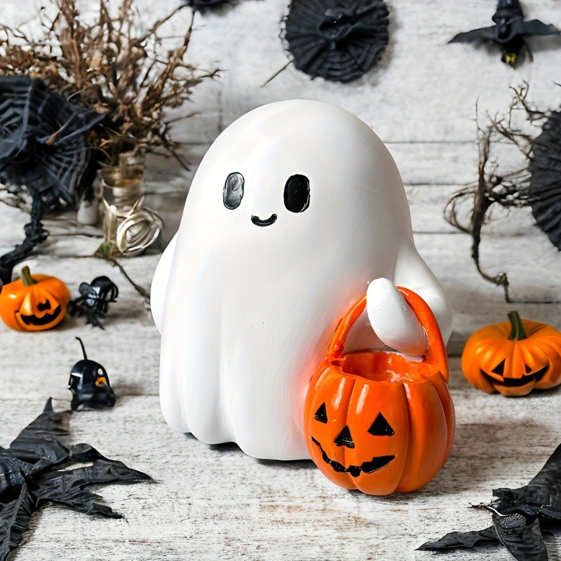 Creative All Saints Day Ghost  - Resin Art All avaliação e preço