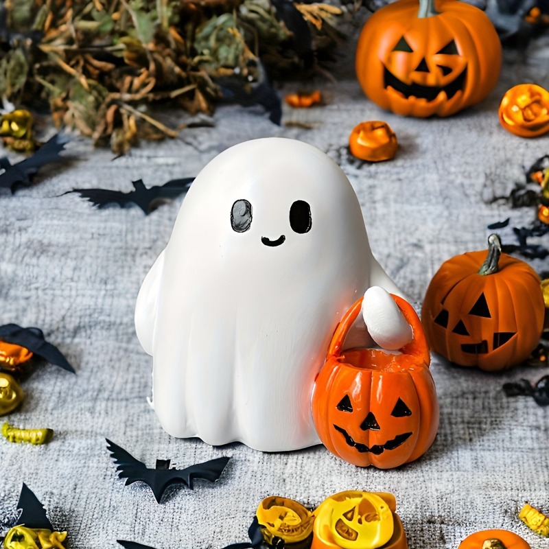 Creative All Saints Day Ghost  - Resin Art All avaliação e preço