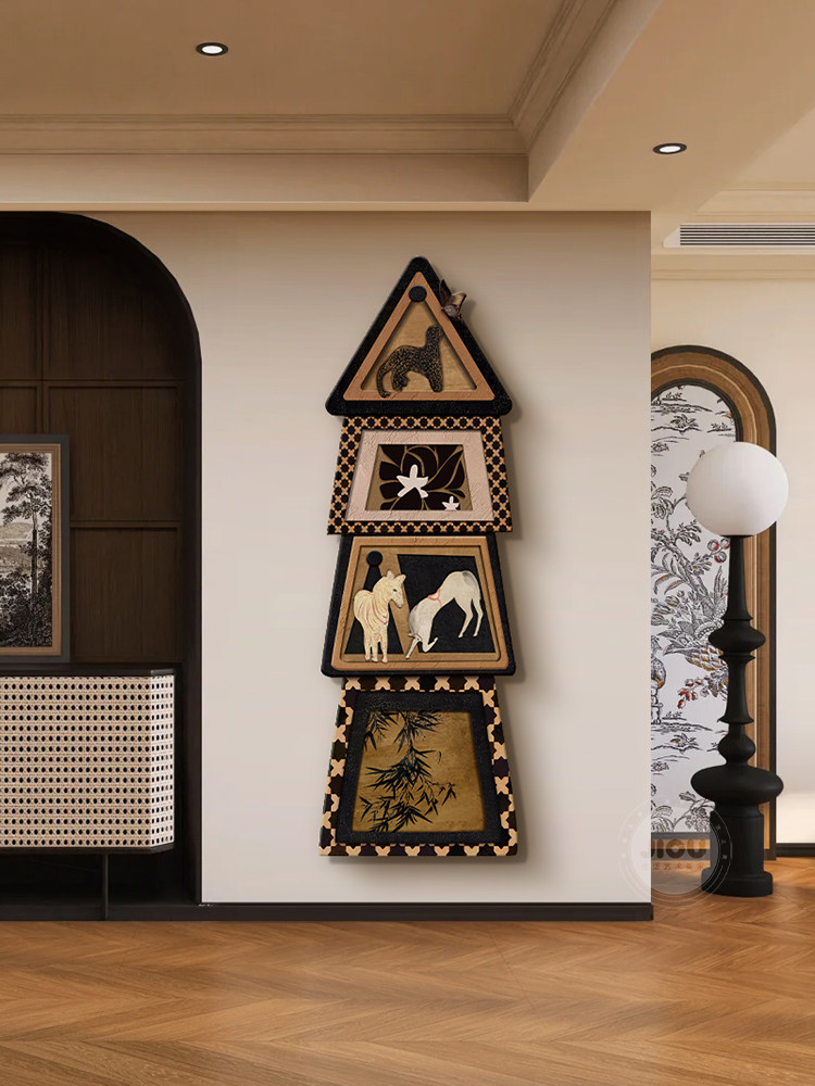 Medal Art Deco Entrance Hall D - Resin Art On Wood avaliação e preço