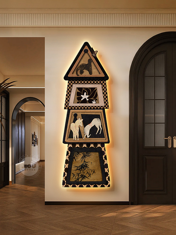 Medal Art Deco Entrance Hall D - Resin Art On Wood avaliação e preço